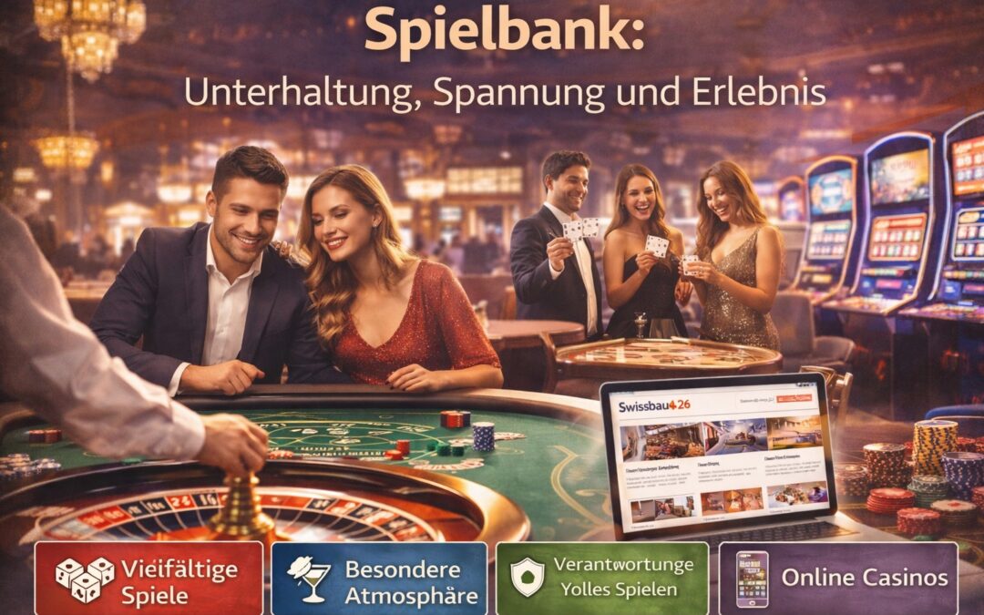 Spielbank: Unterhaltung, Spannung und Erlebnis